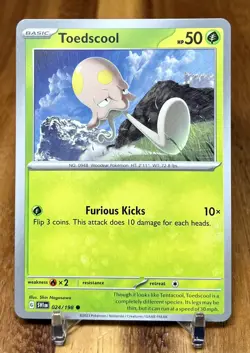 Toedscool 024/198 SV1 Scarlet & Violet Base Non Holo Pokemon Card NM - Image 1