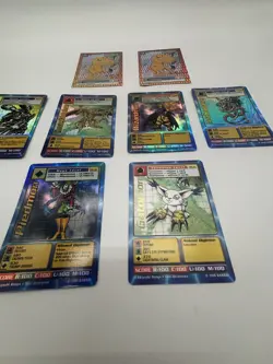 RESALE LOT 🔥 Digimon Game (8 Total Cards) FOILS & Rares Uncommon - Clean Shape - Image 5
