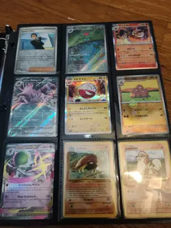 Pokemon Binder Collection Of 270 Vintage And Modern Cards( Binder Included) - Image 1