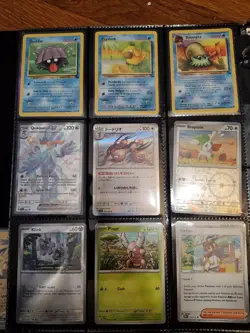 Pokemon Binder Collection Of 270 Vintage And Modern Cards( Binder Included) - Image 3