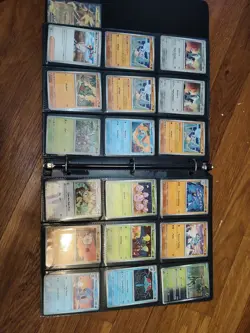 Pokemon Binder Collection Of 270 Vintage And Modern Cards( Binder Included) - Image 5