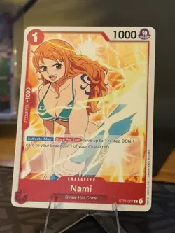 Nami ST01-007 Common One Piece Trading Card NM - Image 1