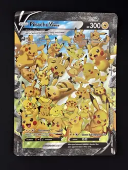 JUMBO Pikachu V Union Card SWSH141 Oversized Promo Pokemon Celebrations 25th NM - Image 1
