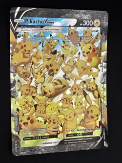 JUMBO Pikachu V Union Card SWSH141 Oversized Promo Pokemon Celebrations 25th NM - Image 2