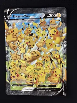 JUMBO Pikachu V Union Card SWSH141 Oversized Promo Pokemon Celebrations 25th NM - Image 3