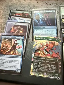 Mixed Lot of 40+ Spider-man Magic The Gathering Cards - Image 3