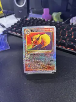 Flareon Reverse holo 10/110, 2002 Legendary Collection, Pokemon Card TCG - Image 1