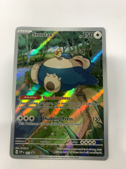 Snorlax - 051 (Pokemon Center Exclusive) 051 Sv: Scarlet & Violet Promo Cards... - Image 1