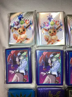 Lot Of 16 Pokemon TCG ETB 65ct Card Sleeves New Temporal Forces Journey Fable - Image 2