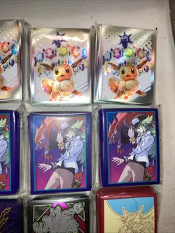 Lot Of 16 Pokemon TCG ETB 65ct Card Sleeves New Temporal Forces Journey Fable - Image 3