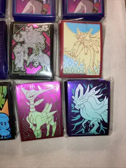 Lot Of 16 Pokemon TCG ETB 65ct Card Sleeves New Temporal Forces Journey Fable - Image 5