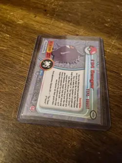 Topps Gengar #94 Pokemon Card Blue Logo Holo 1999 Series 1 TV In Top Loader - Image 3