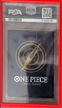 One Piece OP09 EN MONKEY D. LUFFY WANTED ALTERNATE ART PSA Trading Card - Image 1