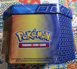 2010 Pokemon Trading Card Game Suicune Card Tin Container Only - Image 4