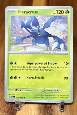 Heracross 002/198 SV1 Scarlet & Violet Base Non Holo Pokemon Card NM - Image 1