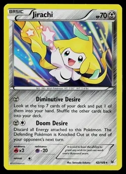 Pokemon Card - Jirachi Roaring Skies 42/108 Holo Rare - Image 1