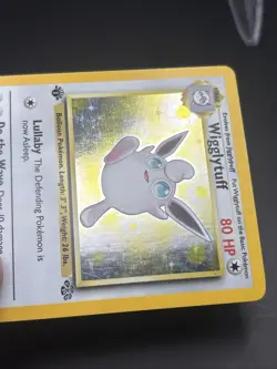 Pokemon TCG Wigglytuff Jungle 1st Edition Holo Rare Card 16/64 - Image 3