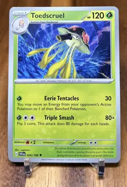 Toedscruel 026/198 SV1 Scarlet & Violet Base Non Holo Pokemon Card NM - Image 1