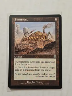 Steamclaw - Odyssey - LP - Uncommon - Artifact - MTG - Image 1