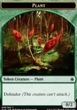1 x Plant Token - Ixalan - Light Play - MTG - Image 1