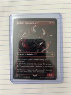 Goblin Sharpshooter (Borderless) Special Guests Regular NM MTG - Image 1