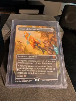 MTG Swords and Equipment collection plus Brass Squire - Image 3