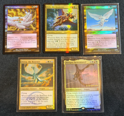 19 Magic the Gathering MTG Primeval Dragon Set Foil Non Foil Signed Vintage - Image 4