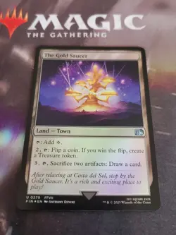 Mtg. The Gold Saucer. Foil. Final Fantasy. Pack Fresh - Image 1