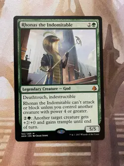 MTG - RHONAS THE INDOMITABLE [AKH] - EX/NM [+ FREE BOOSTER!] - Image 1