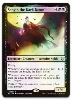 Sengir, the Dark Baron #149 (Foil) (LP) Commander Legends CMR Magic MTG - Image 1