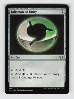 Talisman of Unity*Non-Foil* Commander: Innistrad: Midnight Hunt 165 NM - Image 1