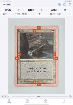 MTG LANCE Unlimited Edition Regular MT Uncommon Magic The Gathering - Image 3