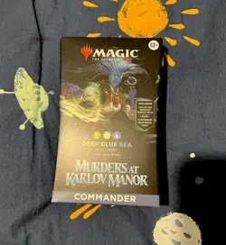 Magic: The Gathering MTG Murders at Karlov Manor Commander Deep Clue Sea Precon - Image 1