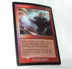 Last Chance Dominaria Remastered Mythic Foil Retro Frame MTG - Image 1