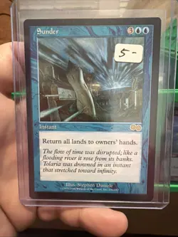 Sunder Urza's Saga Regular Magic The Gathering MTG - Image 1