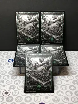 Forest x5 MTG Full Art Innistrad: Crimson Vow # 277/277 - Image 1