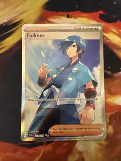 Pokemon TCG - Falkner 251/193 Paldea Evolved Ultra Rare Full Art NM - Image 1