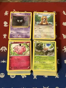Pokemon XY Era Bulk Card Lot of 400 Cards C/UC - MP to LP Condition - Image 1