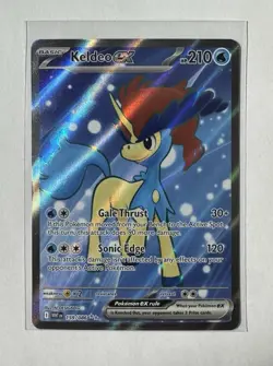 Pokemon White Flare Keldeo EX 159/086 Full Art Holo Secret Rare NM - Image 1