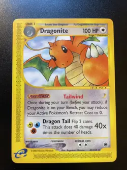 DRAGONITE 2002 POKEMON EXPEDITION BASE SET RARE 43/165 - Image 1