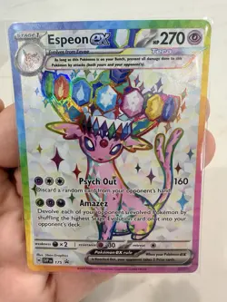 2025 Pokemon Umbreon EX #175 & Espeon EX #176 Black Star Promo *MINT - Image 3