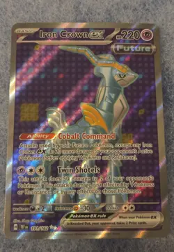 Iron Crown ex (191/162) Ultra Rare | Pokemon SV05 Temporal Forces | Near Mint - Image 1