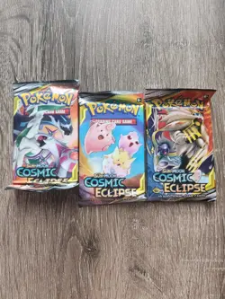 Pokemon TCG Sun & Moon Cosmic Eclipse Booster Pack Factory Sealed 820650805899 - Image 1