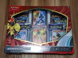 Pokemon TCG Armarouge EX Premium Collection New Sealed w/6 Booster Packs - Image 1