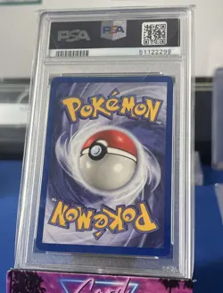 2000 Pokemon Team Rocket #44 Dark Rapidash 1st Edition PSA 8 - Image 2