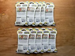 Pokemon TCG: Sword & Shield-Brilliant Stars 10 Sealed Sleeved Booster Packs 820650809972 - Image 4