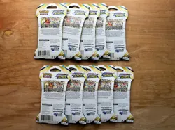 Pokemon TCG: Sword & Shield-Brilliant Stars 10 Sealed Sleeved Booster Packs 820650809972 - Image 5