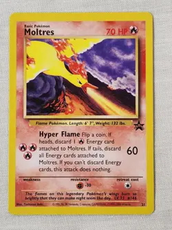 NM Moltres - Normal #21 Black Star Promo Pokemon TCG - Image 1
