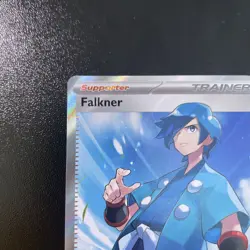 Falkner Pokemon TCGScarlet & Violet Paldea Evolved 251/193 Holo Full Art - Image 3