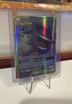 Pokemon TCG - Gengar & Mimikyu GX - 164/181 - Holo Ultra Rare - SM: Team Up - NM - Image 4